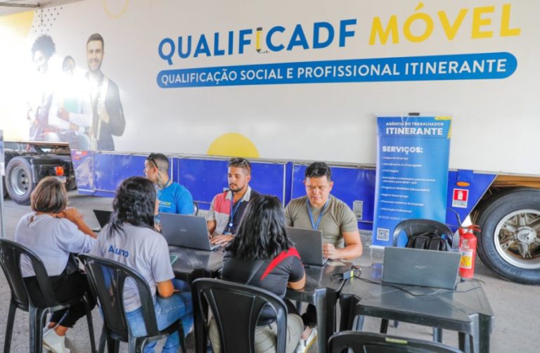 Inscrições para o QualificaDF Móvel são reabertas e seguem até domingo (3)