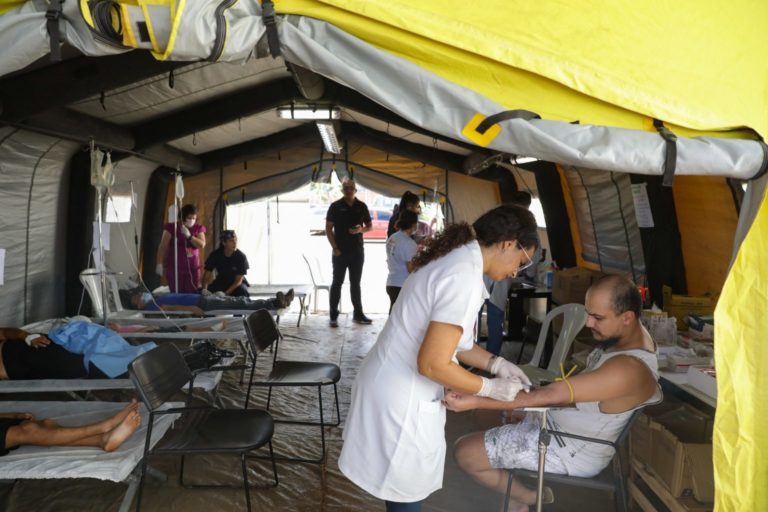 DF terá mais 11 tendas para pacientes com dengue, três delas 24 horas