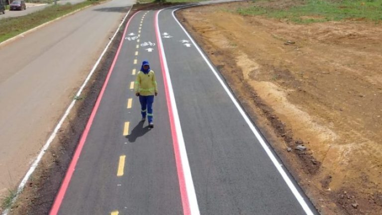 Já está liberada para uso ciclovia próxima a parque ecológico no Guará