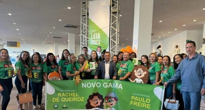 Vamos relembrar as duas escolas de Novo Gama que foram premiadas por melhores resultados de alfabetização?