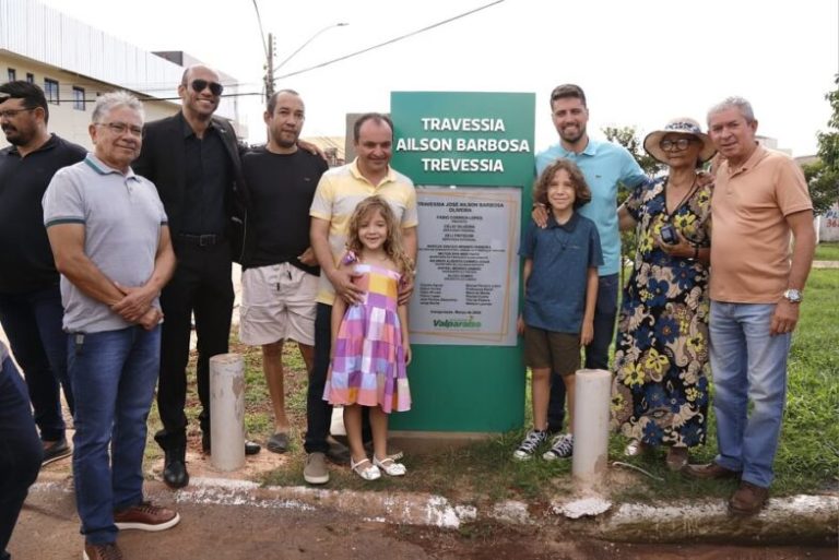 Pábio Mossoró inaugura travessia Ailson Barbosa na etapa B