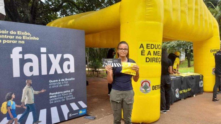 Faixa de pedestre: ação educativa celebra 27 anos da travessia segura