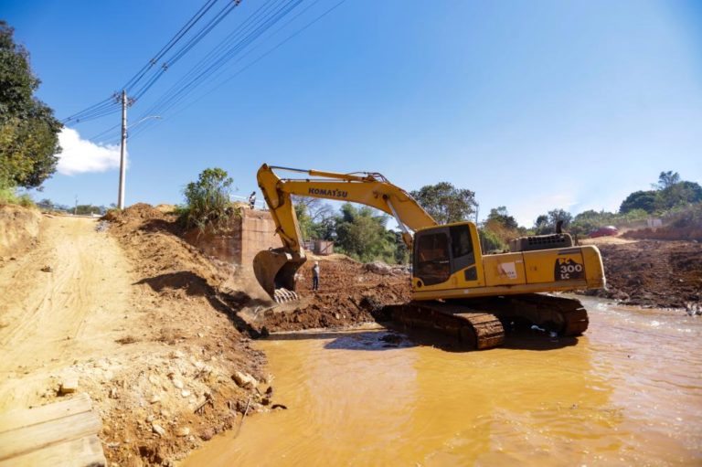 Obras de construção da ponte Pedregal/Pacaembu tem novos avanços